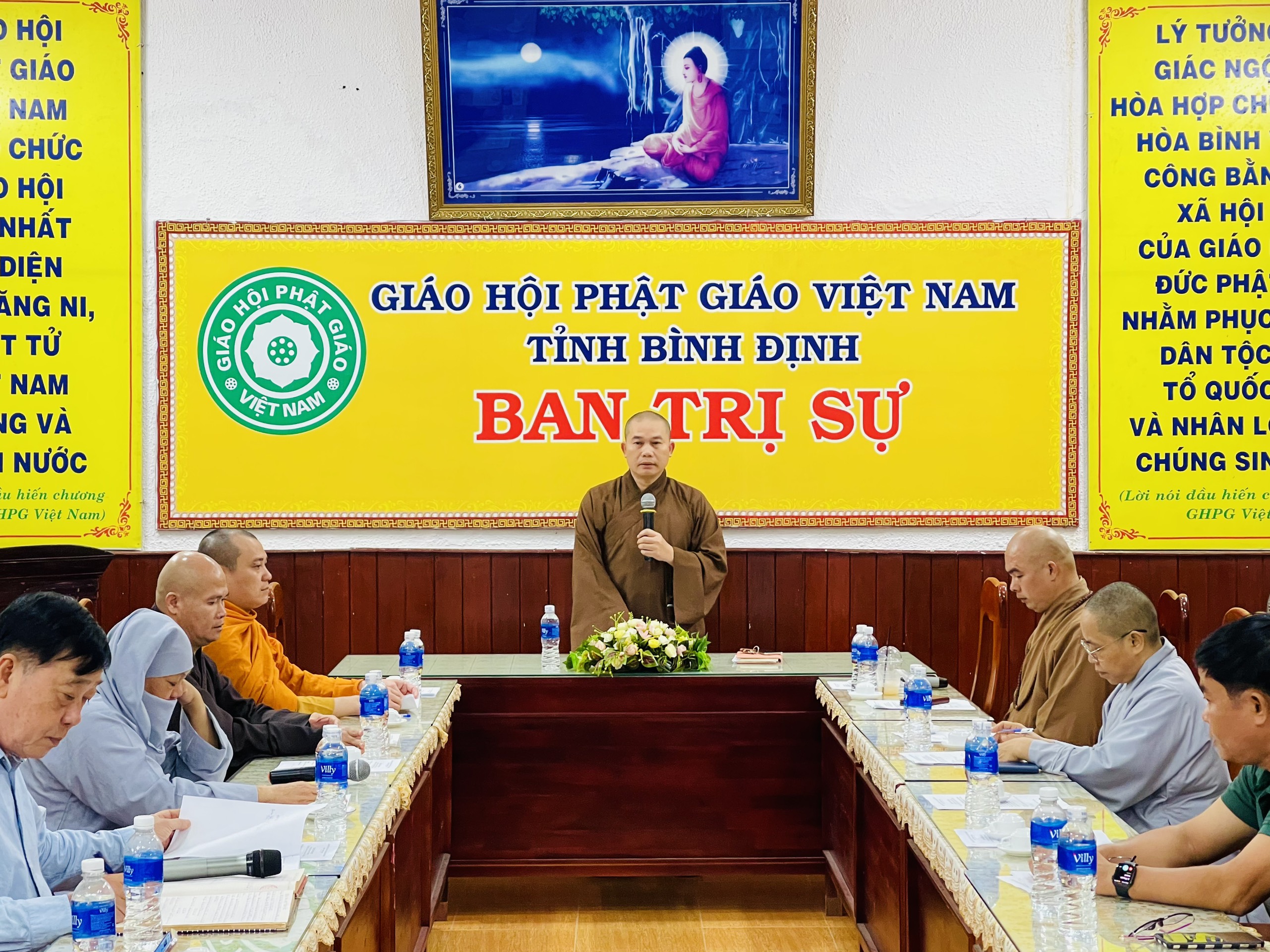 Ban Từ thiện Xã hội tỉnh hội nghị tổng kết hoạt động Phật sự năm 2023.